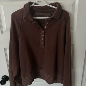 Aerie Quarter Snap Sweatshirt